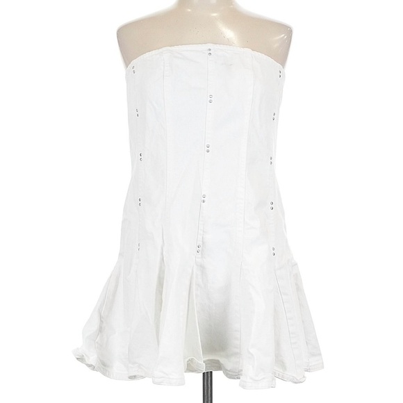 wild fable Dresses & Skirts - Size XL Wild Fable White Strapless Dress